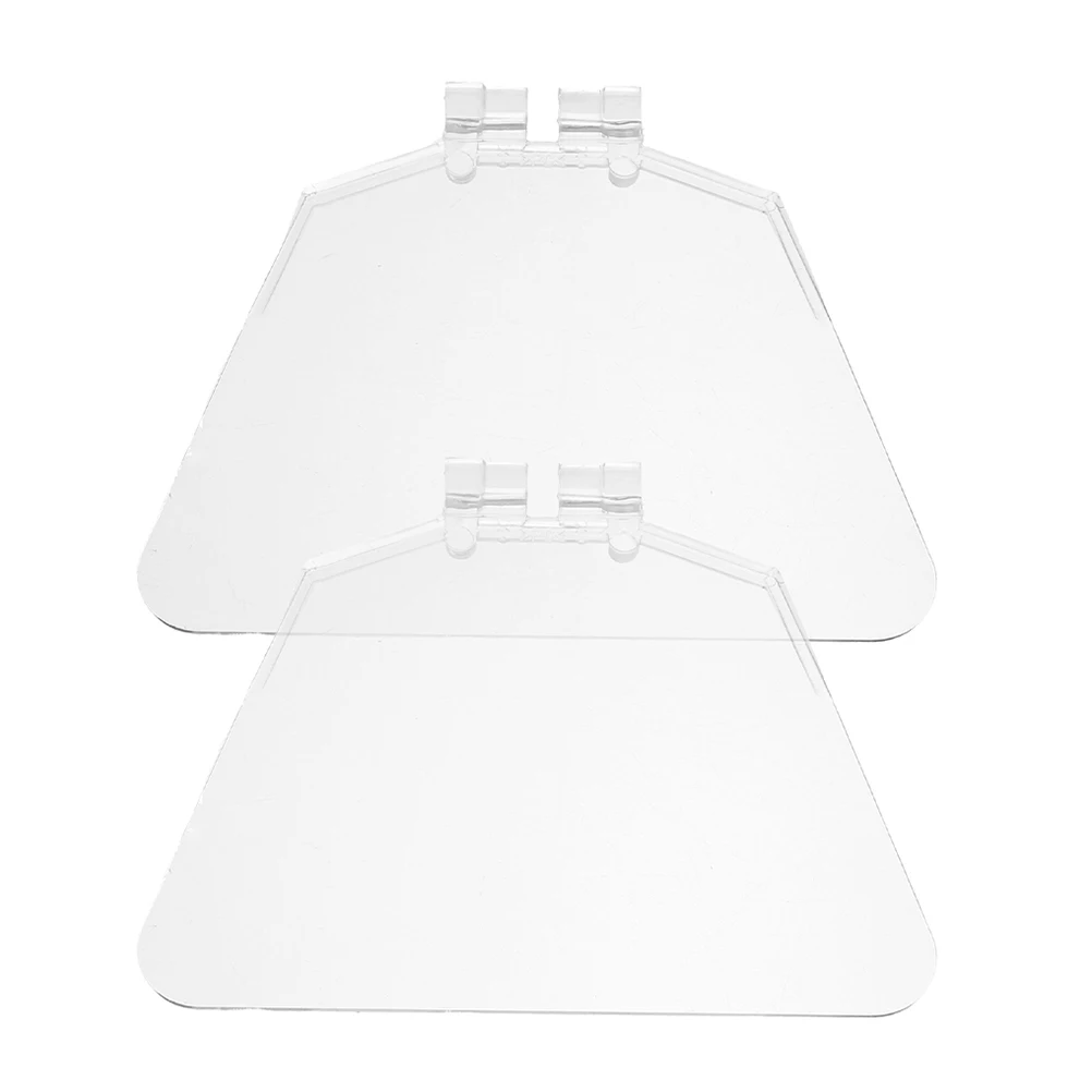 2pcs Bench Grinder Guard Shield Protective Eyeshield Cover Safety Dustproof Transparent Shields for Grinders Home Industrial Use