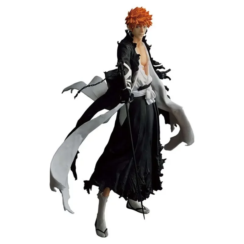 In Stock Banpresto Ichiban Kuji Bleach Sennen Kessen-Hen Op.1 Kurosaki Ichigo Zaraki Kenpachi Original Anime Figure Model Toys