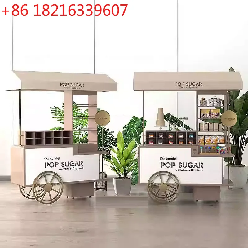 YAO outdoor snack stall mobile food street scenic commercial street trolley