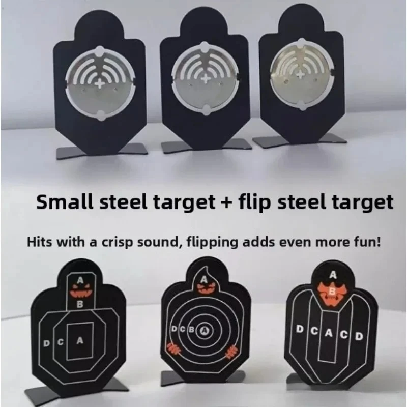 Stable Base Rotary Shooting Target Stainless Steel Crystal Egg Soft Bullet Entertainment Toy Fittings