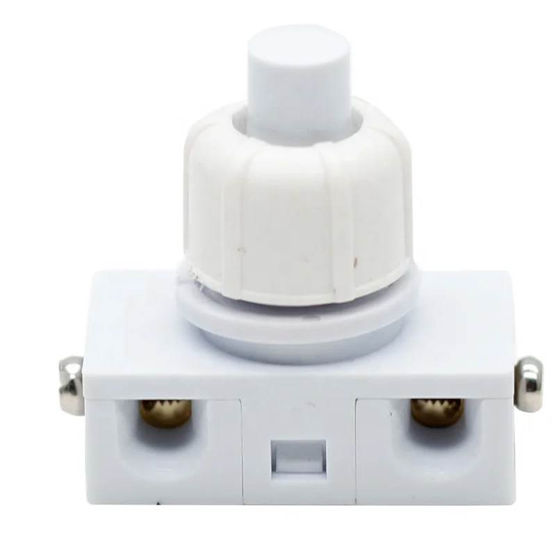 250V 1A 2A  on off latching push button lamp small switch Self locking