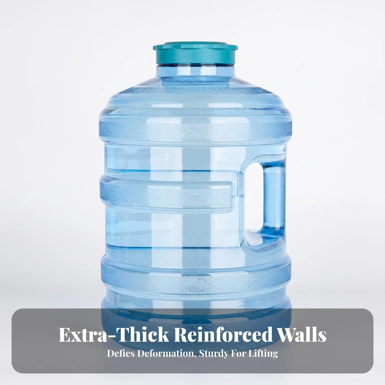 Industrial Container Water Bucket with Lid for Tea Machine Dispensing System Portable PC Polycarbonate Storage