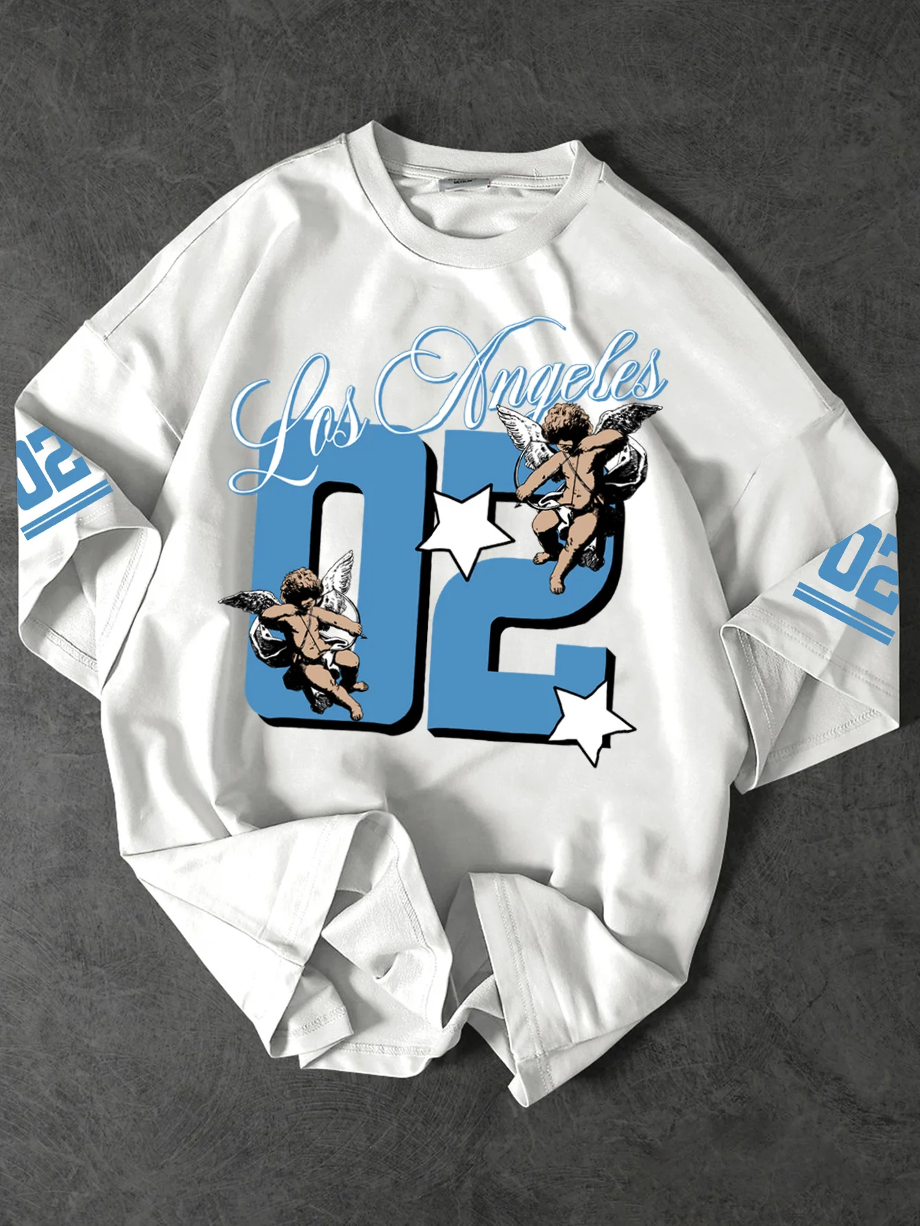 Vintage Fashion La - Kaos Grafis Vintage LA Cupid Streetwear