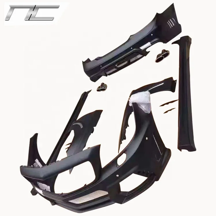 C218  High Quality WD Style Car Bumper Auto Body Kit Front Rear Bumper For 2010-2018 For Mercedes BENZ C218