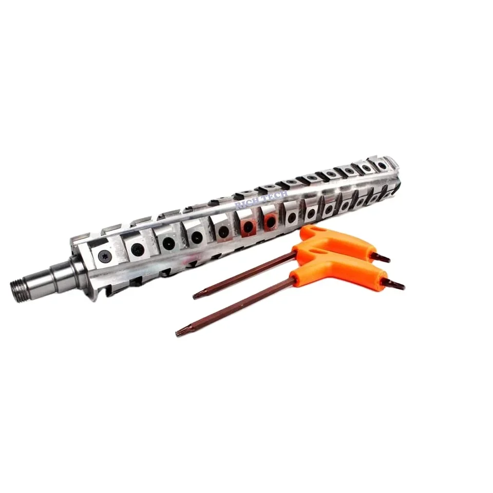 Hot Sales TCT Carbide  Blade Cutting Wood Tool Machine PartsLightly Cutting Spiral Knife Shaft