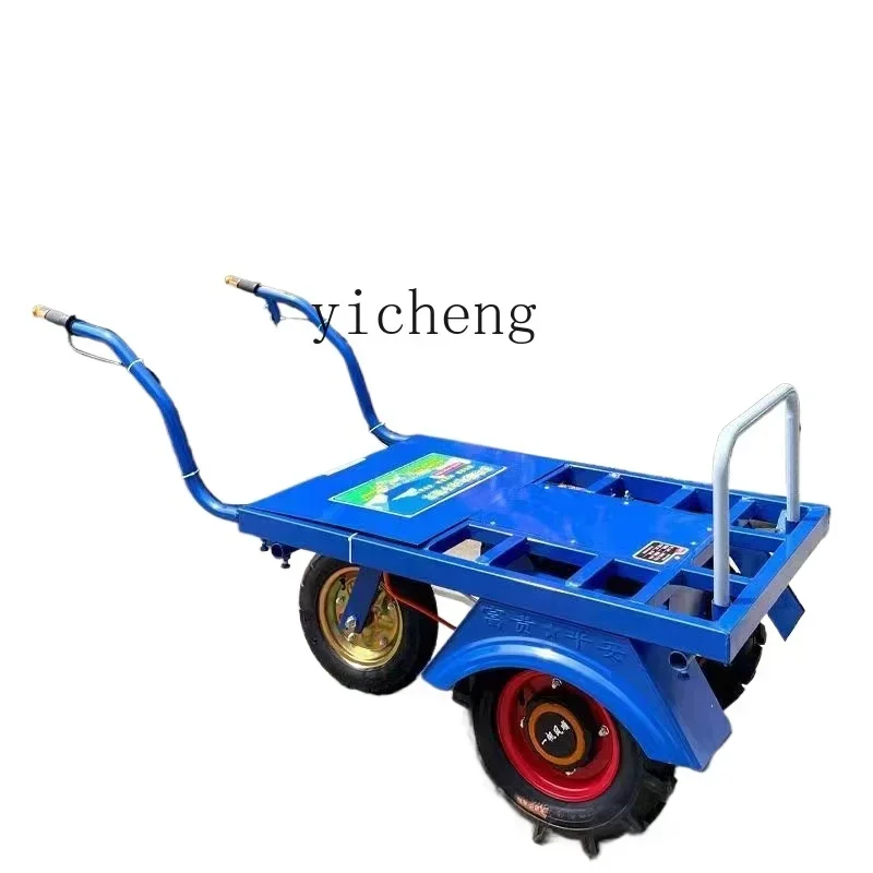 

ZF agricultural three-wheeled trolley household two-wheeled handling new orchard climbing transport trolley