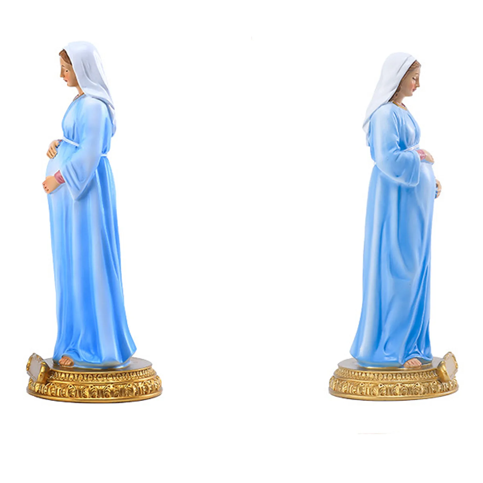 Virgin Mary Statue, Mother of God Pregnant Mary Statue, Expectant Mother Mary Statue,8.4