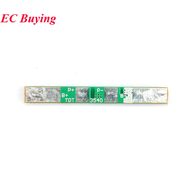 20 szt./1 szt. 1S 3.7V 4A 5A moduł BMS PCM 18650 do ochrony akumulatora litowo-jonowego PCB dla akumulatora litowo-jonowego 18650 z podwójnym MOS — zdjęcie 6