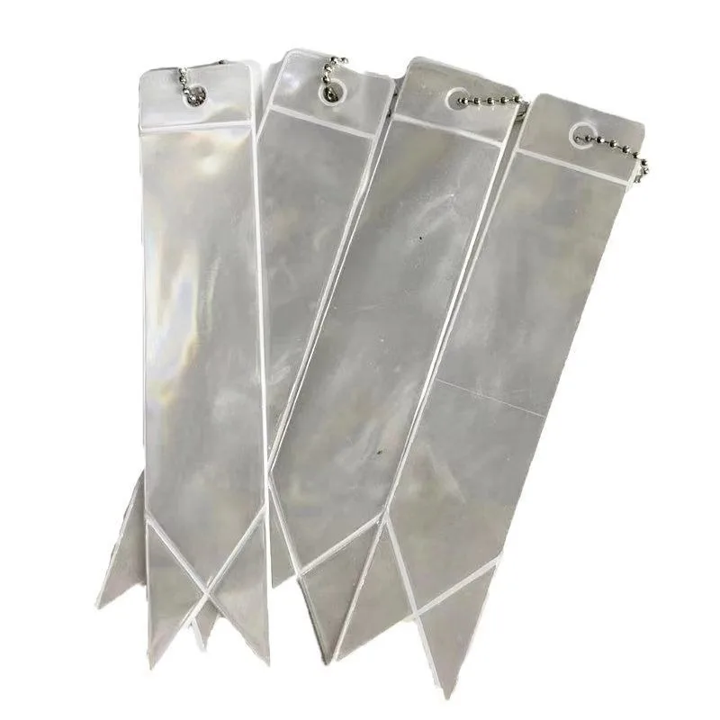 Mochila escolar reflectante, dije de llave, cinta de seguridad brillante, diseño ondulado, carrera nocturna, ciclismo, paseo, mochila para estudiantes, accesorio