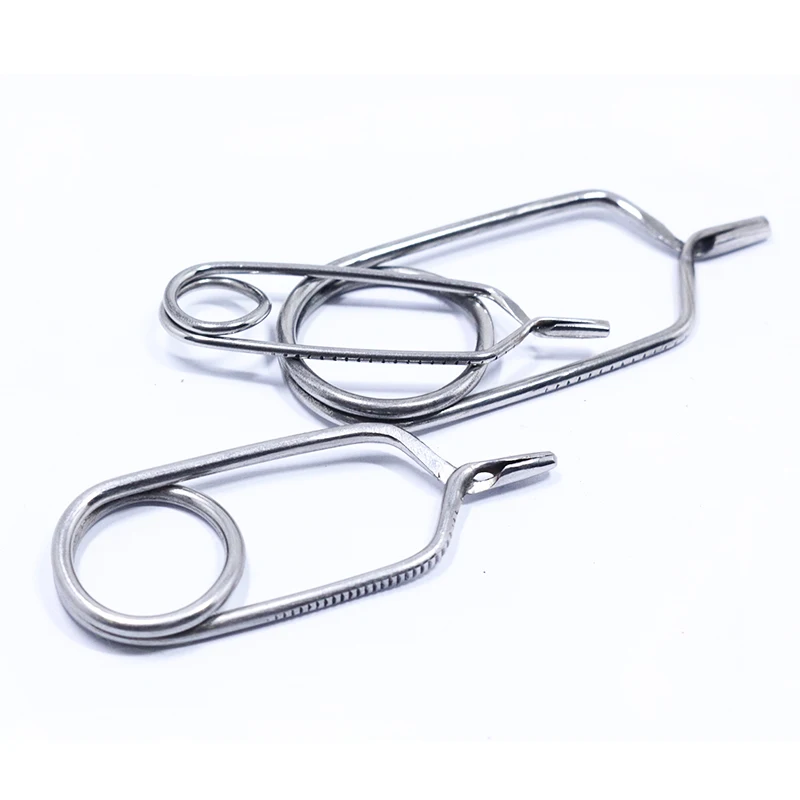PERSUADER 3 optional sizes feather clips rapping hackle fly tying tools English style tip hackle pliers nymph flies accessories