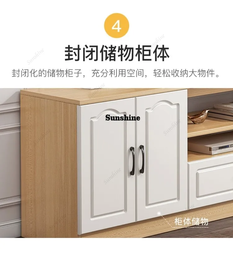 Modern Nordic Tv Stand Glamour French Simple Aesthetic Tv Stand Elegant Classic Mueble De Tv Furniture Home Living Room