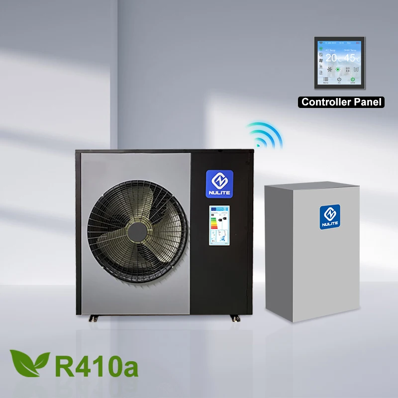 

Europe Hvac Lowp Temp Evi Air Source 10kw 20kw Dc Inverter Floor Split Heat Pump Heater