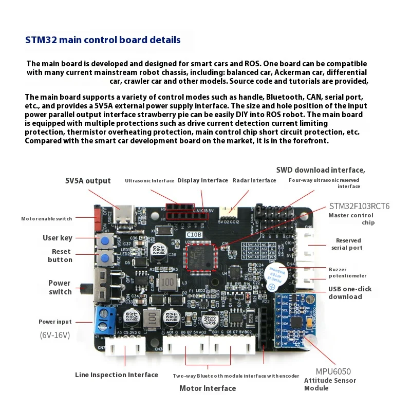 WHEELTEC B585 DP2 STM32 балансировочный робот второго порядка, двухколесный самобалансирующийся интеллектуальный автомобиль с управлением LQR