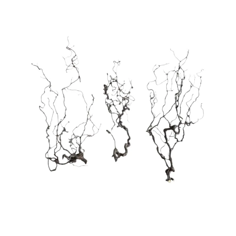 Simulation dead branch art ornament, living room entrance decoration, high-end wooden branch flower arrangement decoration