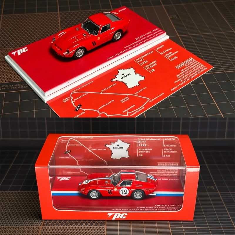 

[Предзаказ] TPC 1:64 250 GTO Красный / Красный # Модель автомобиля из литого металла 1:19