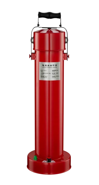 Shanghai Lihong DT-10 elettrodo di saldatura portatile tamburo di essiccazione barile di riscaldamento isolamento 450MM lunghezza estesa regolabile