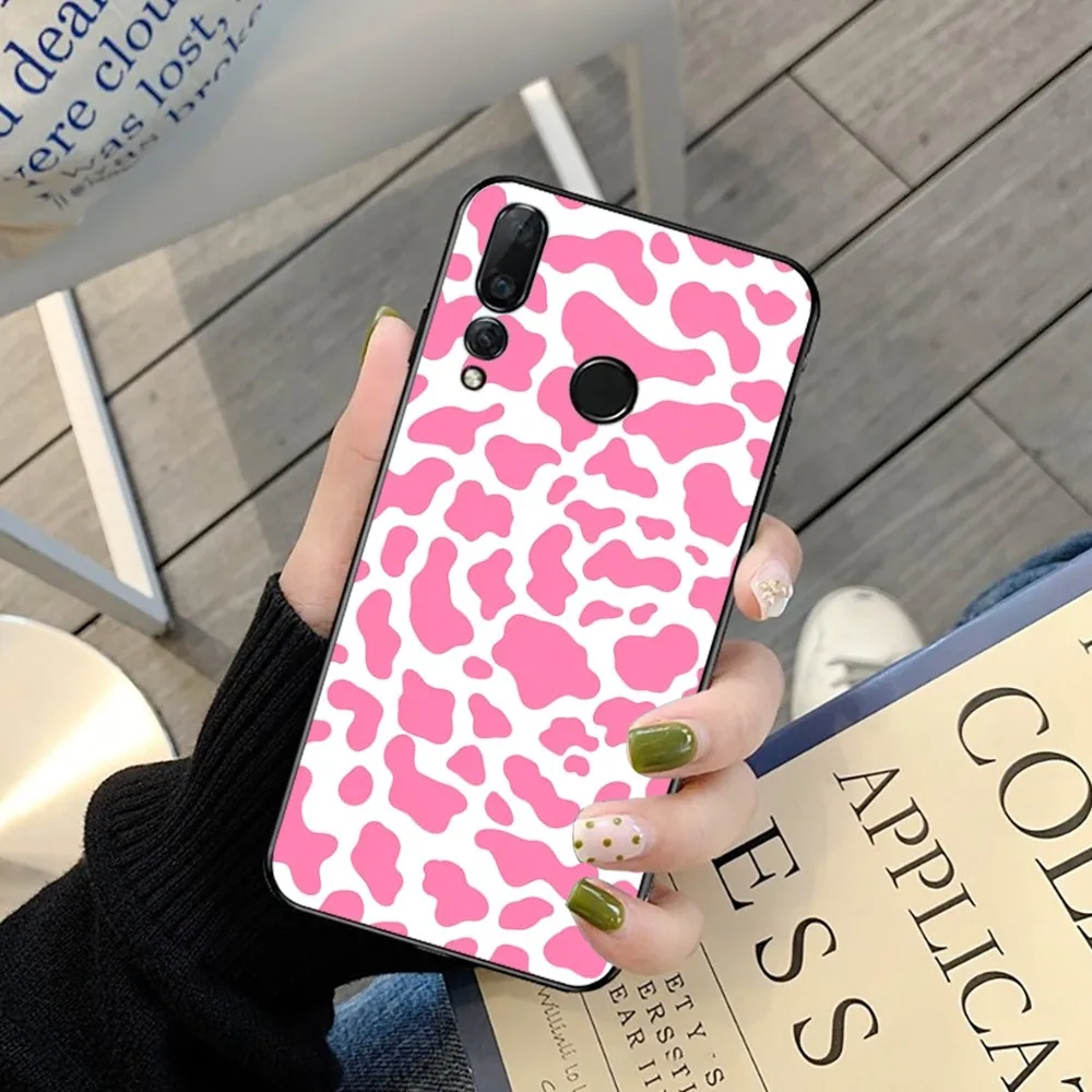 Cow Print Phone Case For Huawei Y9 6 7 5 Prime Enjoy 7s 7 8 plus 7a 9e 9plus 8E Lite Psmart Shell