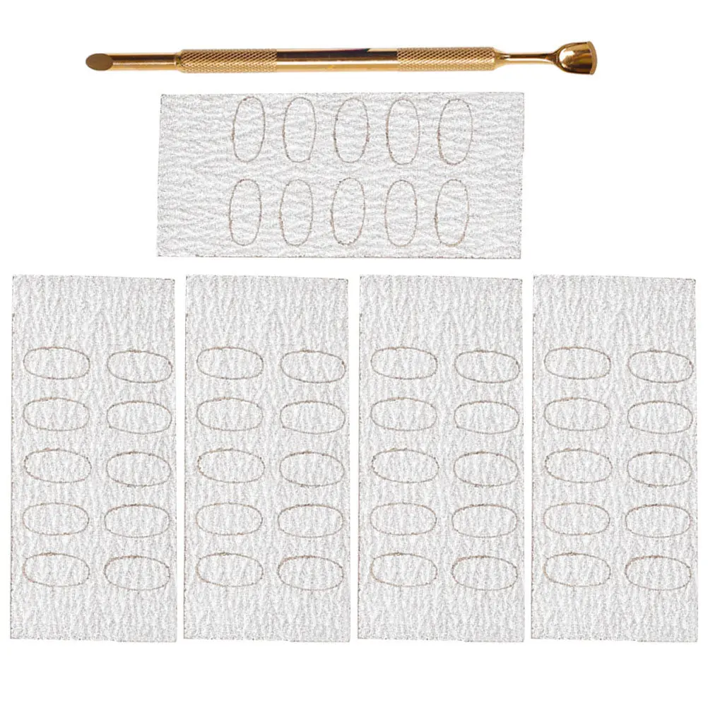

1Set Lightweight Wear Resistant Dual Ended Metal Cuticle Pusher Nail Scraper for Cuticle Removal Smoothing Grinding Pedicure