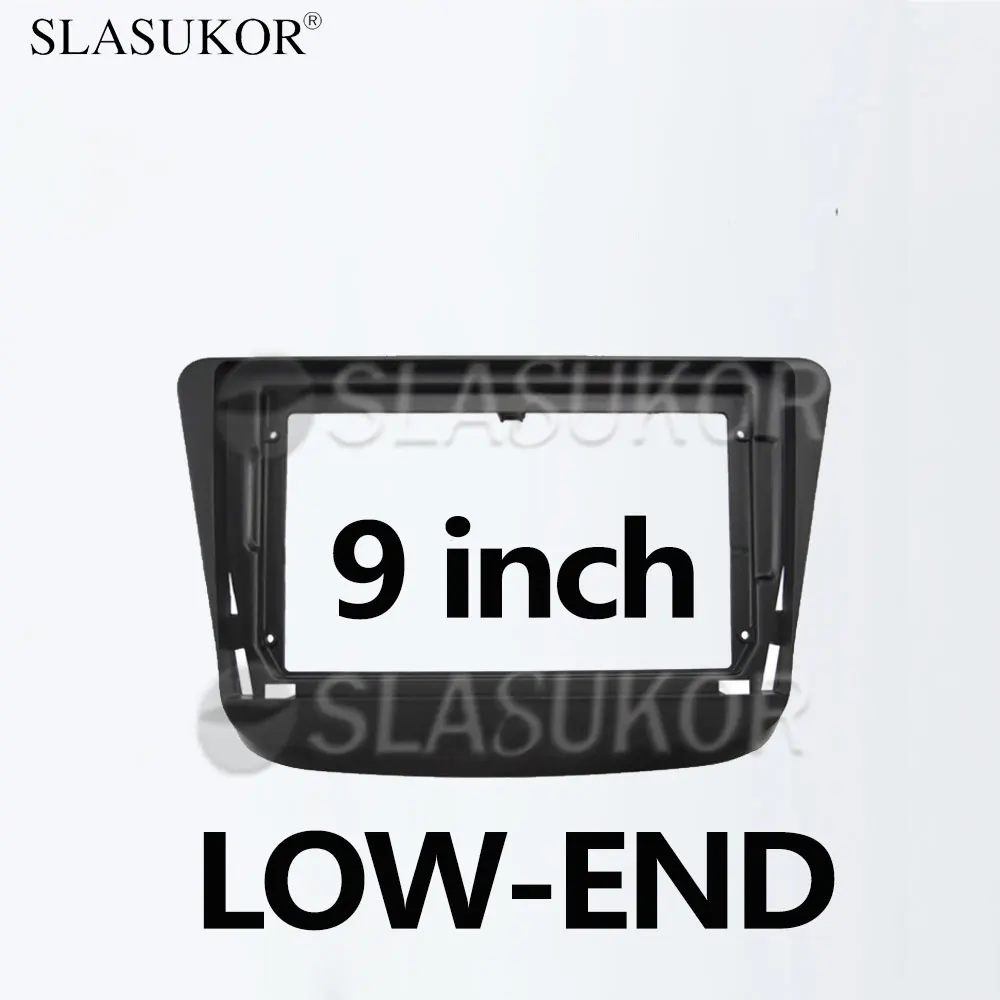 9 INCH Android Audio Car frame Kit Fascia Panel For SUZUKI WAGON R 2019 HIGH-END LOW-END frame No cable No Canbus