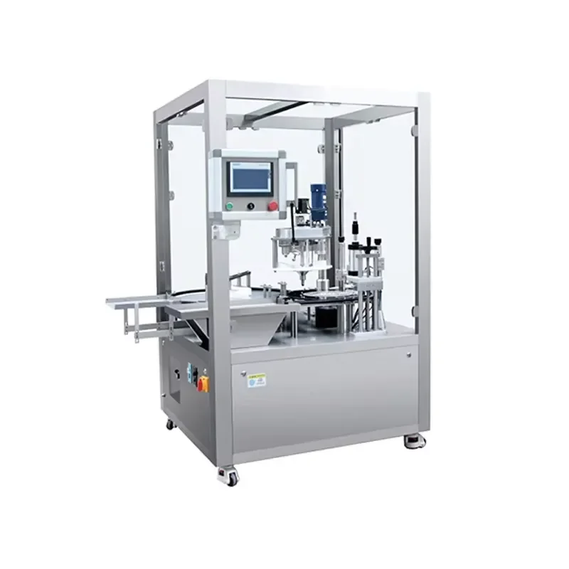 Fully Automatic Single-Head Liquid Filling and Capping Machine Small Bottle Quantitative Filling Equipment