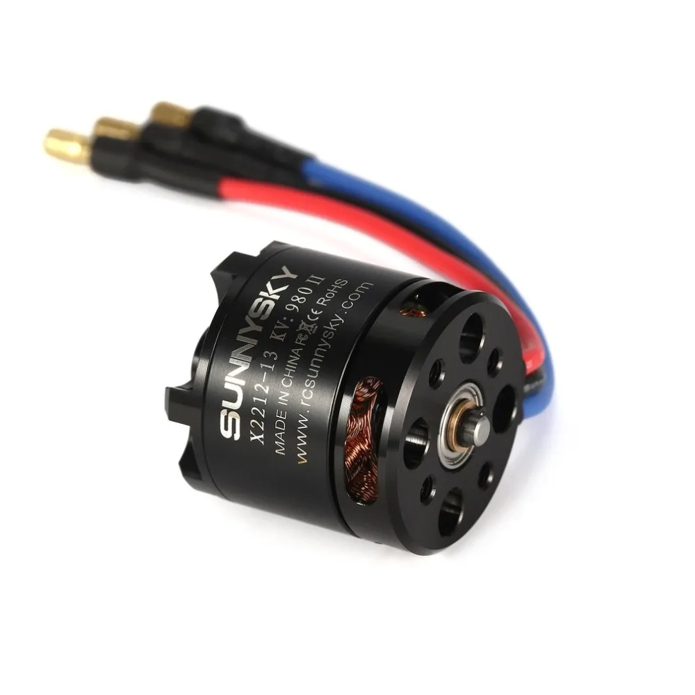 2212 Brushless Motor SUNNYSKY X2212 2450KV 1400KV 1250KV 980KV II 2-3S for RC Fixed-wing Quad-Hexa Copter Multicopter F450 F550