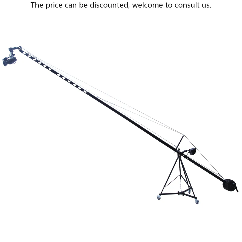 

Jianmei XF64-6M Popular Camera Crane Jib With 360 Degree Rotation Pan-Tilt Head Compatible With Various Cameras And Camcorders