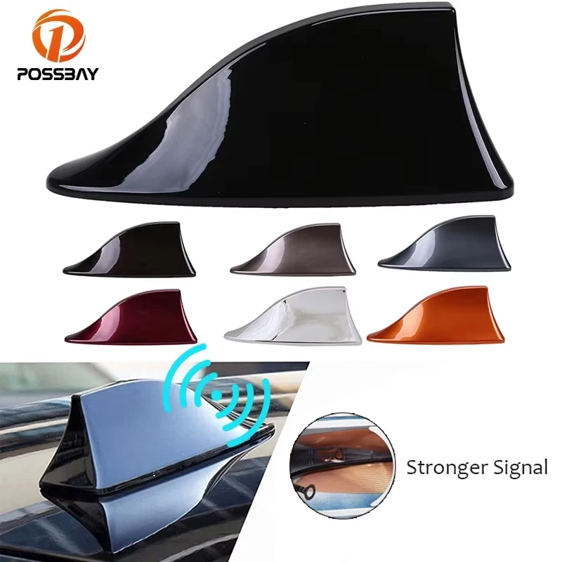 

Car Shark Fin Antenna Auto Radio AM/FM Signal Aerials Decoration for Seat Ibiza 6J 6L Mini Cooper BMW Suzuki Swift Citroen C4 C3