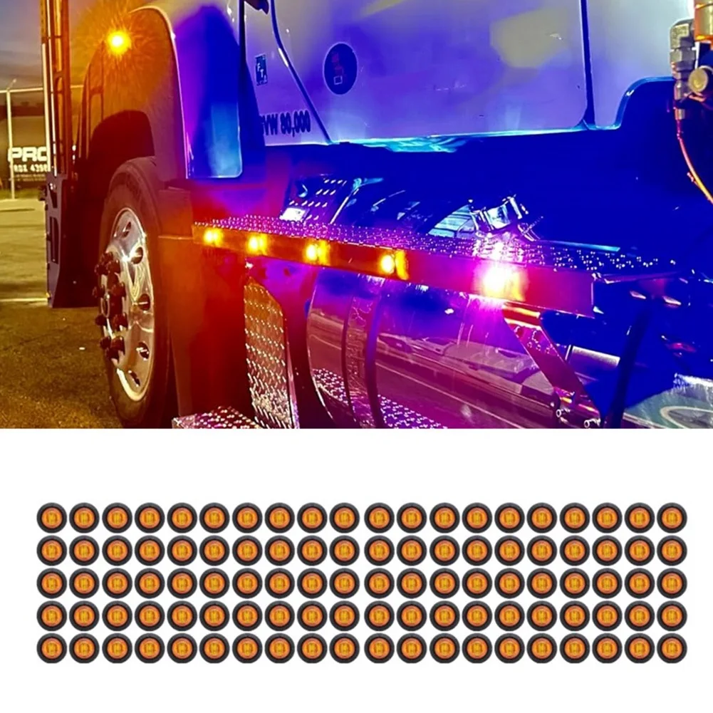 

Side Marker Lights For Trailer Truck SUV ATV RV Bus Signal Lamps Universal Signal Light 12V