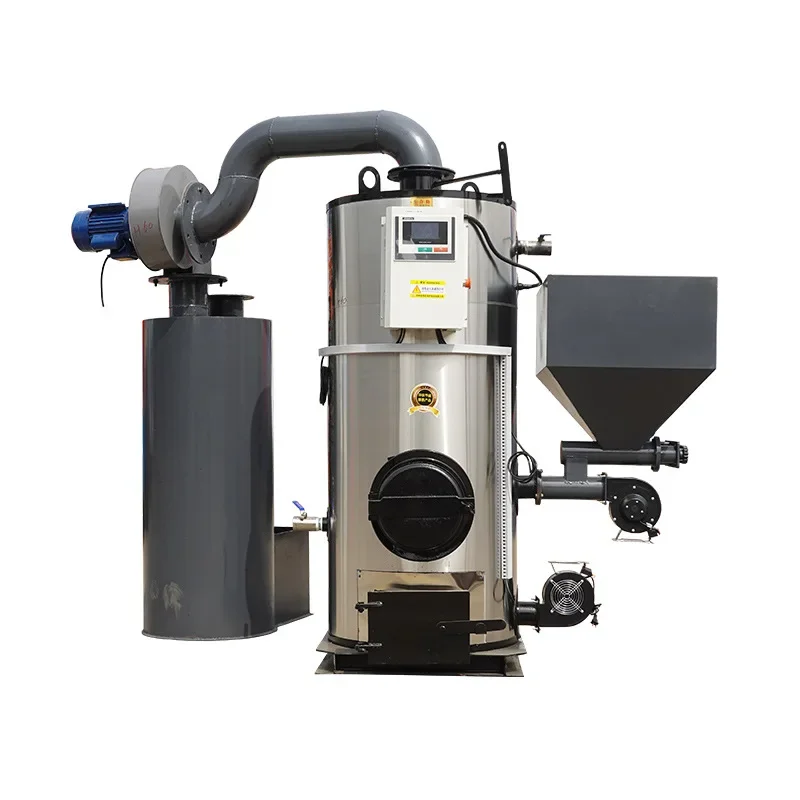 Vertical biomass hot water boiler is used in fish pond heating farm heating beverage industry