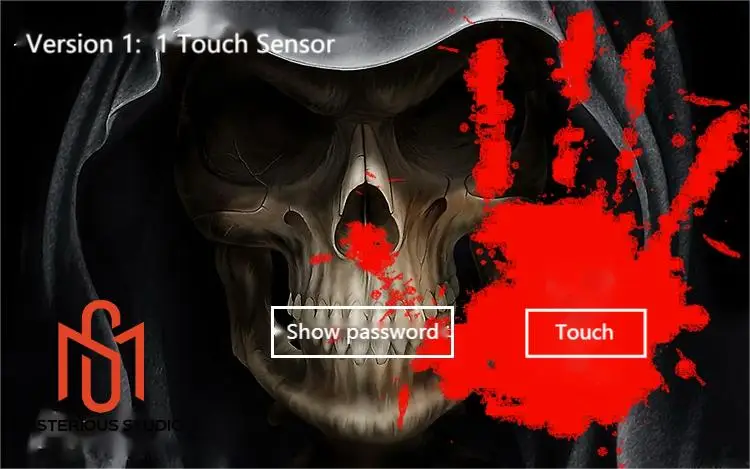 Secret room escape game mechanism props Electronic puzzle superb 1987 GY mysterious studio Complete touch Show password