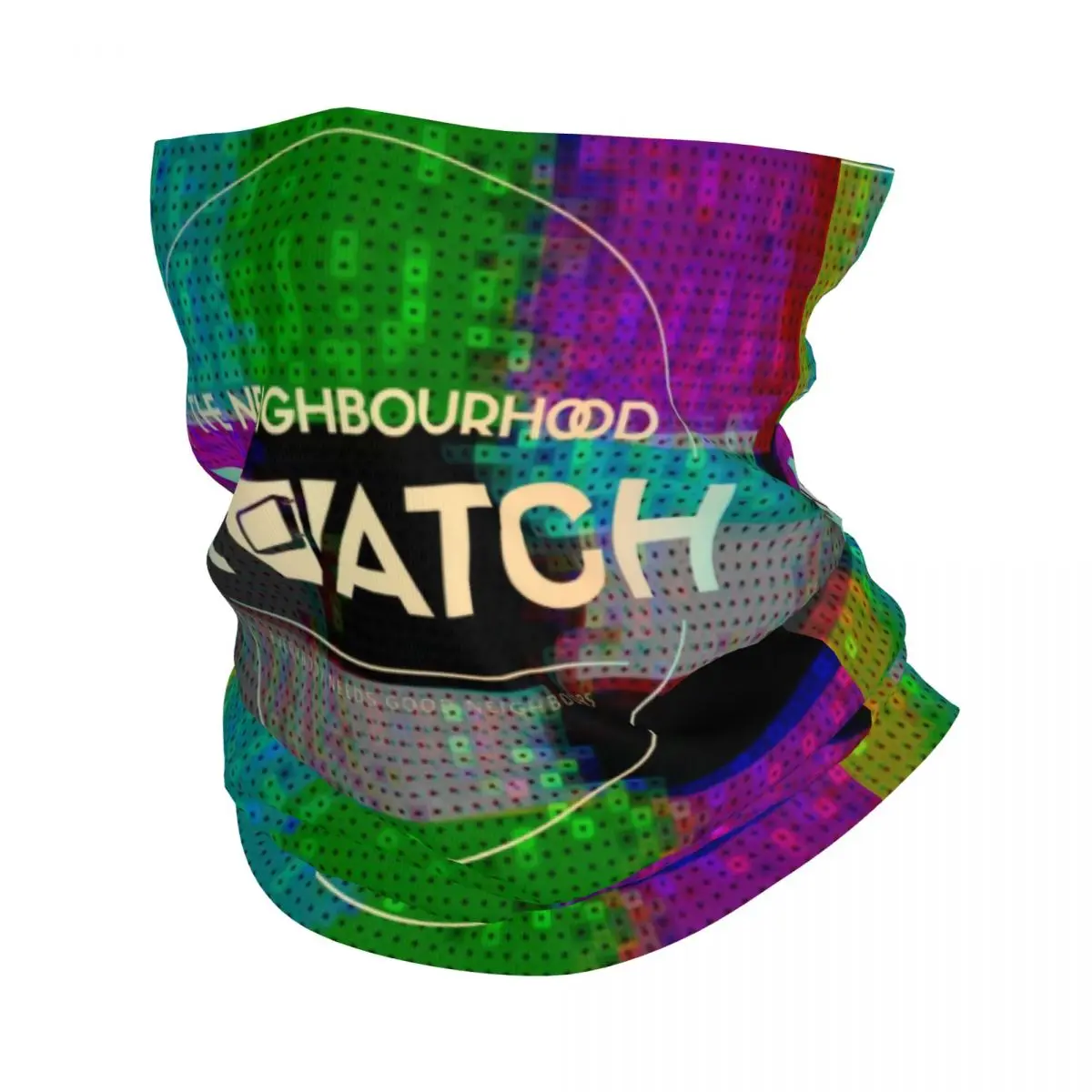 Pop Rock Band Neighbor House Rewatch Logo Bandana Neck Gaiter for Ski Running Men Women Wrap Scarf Headband Warmer