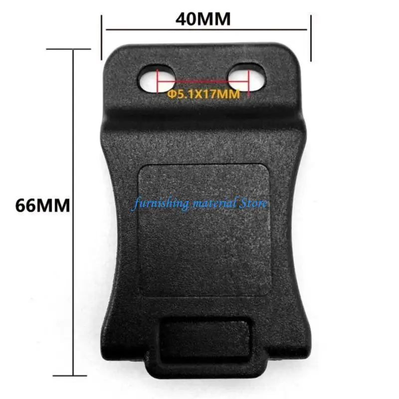 Y5GD Nylon Injection Molded Belt Clip For Secure Sheath Mounting & Active Lifestyles