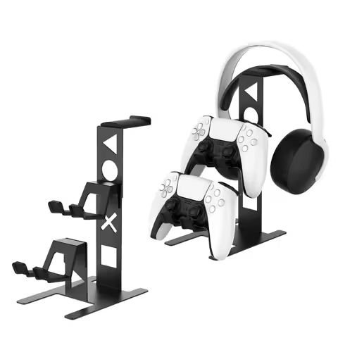 Game Controller Holder Stand Detachable Headphone Bracket for Switch /PS5/Xbox Series X/PS4/PS2/PS3 Headset Holder