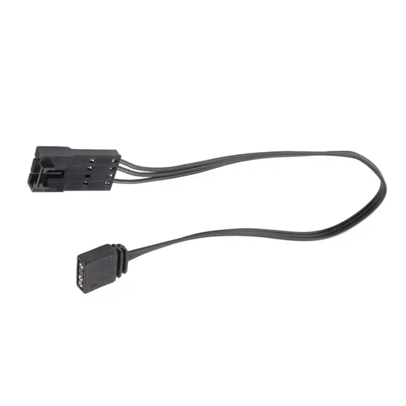 Superior Adapter Cable For Corsair Fan 12V RGB 4PIN To Motherboard 5V 3PIN Female Adapter Connector For Motherboard Control Ligh