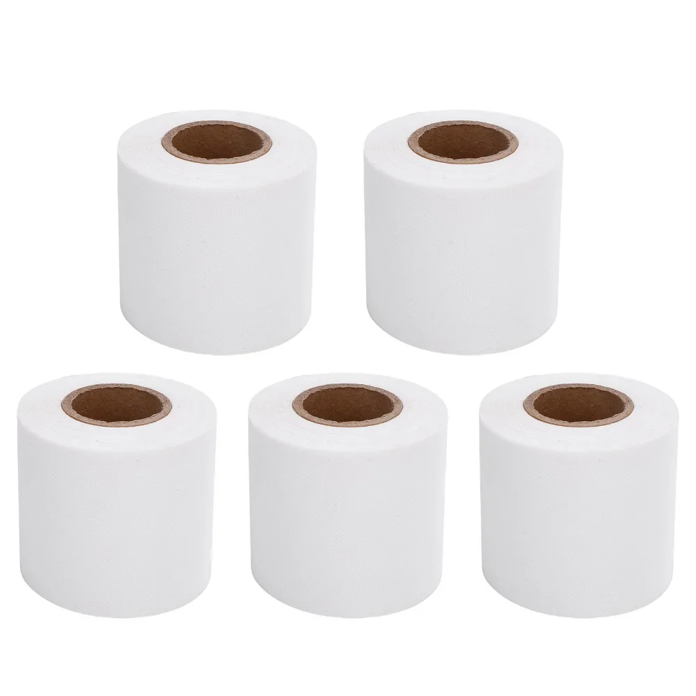 5pcs PVC Material Air Conditioning Pipe Tape 31ft Length Leak Proof PVC Insulation Tape Electrical Insulation 2.4in Width