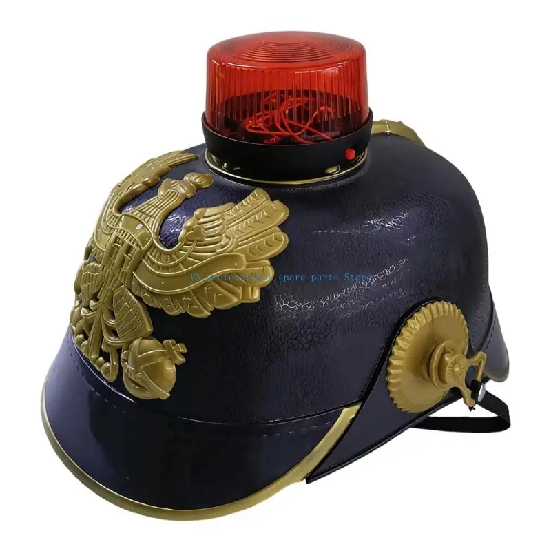 41XA Kids Pretend Play Soldier Hat Prussian Helmets Educational Role Playing Toy