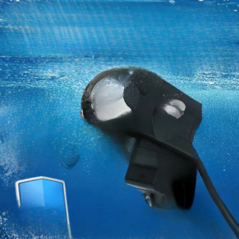 For Motorcycle  LED Spotlight Amazon Hot Sale Yellow-White Integrated Flashing High-Low Beam with Demon Eye Ambient Light
