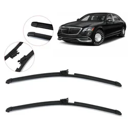 Lâminas de limpador de pára-brisa de carro para Mercedes Benz, alta qualidade, S450, S550, S550e, S560, 15-20, A2228201145, 2228201145, 1 par