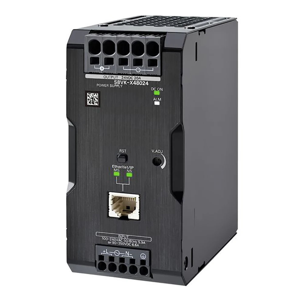 S8VK-X48024-EIP 480 W, 24 VDC, 20 A Switching Power Supply