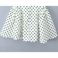 YENKYE French Style Retro Polka Dot Deep V Halter Dress Women Sexy Backless A-line Slim Sweet Elegant Mini Dresses Summer Robe - Image 4