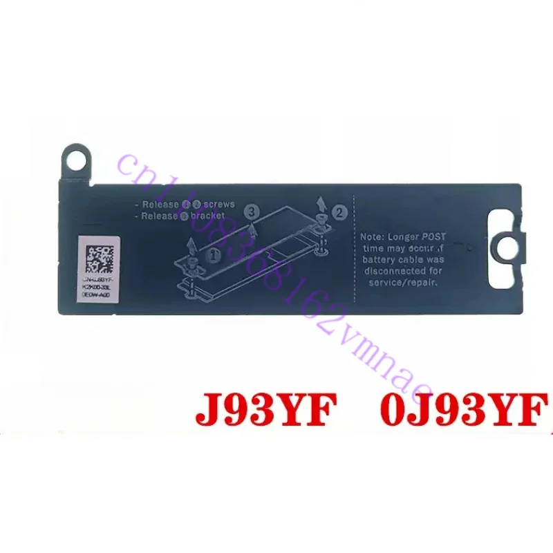 New Original Laptop M2 2280 SSD Heatsink Plate Bracket For Dell Latitude 7330 7430 7530 E7330 E7430 E7530 J93YF 0J93YF