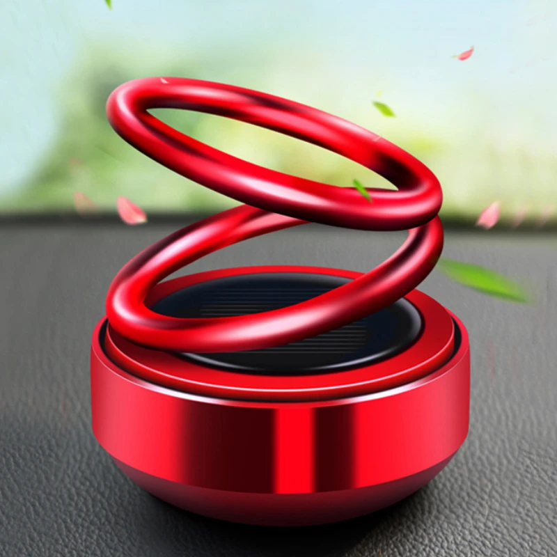 Solar Energy Suspension Rotating Fidget Roller Spinning Top Gyroscope Stress Relief Toy Relieve in-vehicle Antistresse Fidget