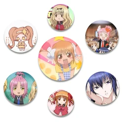 Anime Shugo Chara Pin Cartoon Figures Hinamori Amu Tsukiyomi Ikuto Brooch Badge Button Pins on Backpack Jewelry Accessories