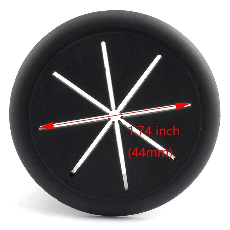 Couvercle de trou de fil d'œillet d'indice de bureau, adapté au bureau, PC, câble, nouveau, 8X