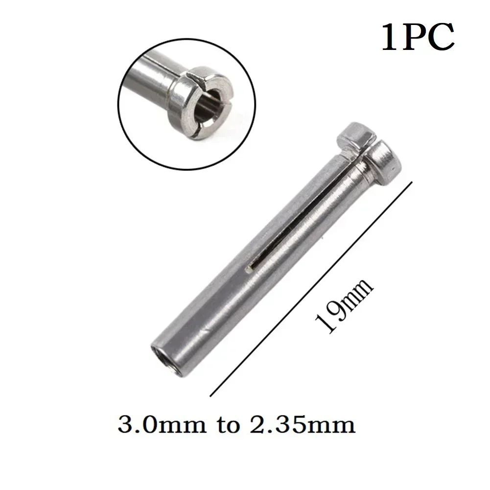 1pc Clamping Engraving Chuck Drill Converter 2.35 To 3/3.175mm Shank Collect Sleeve Collect Sleeve Adapter Drill Converter