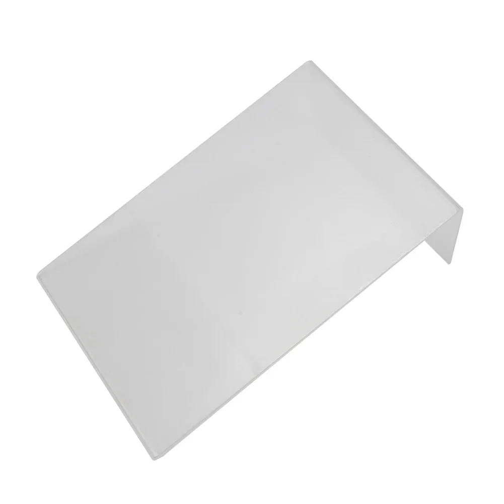 Clear Acrylic Display Stand Photo Frames Desk Display Card Stand Price Tag Clip Label Racks Sign Card Holder Stands Poster Racks