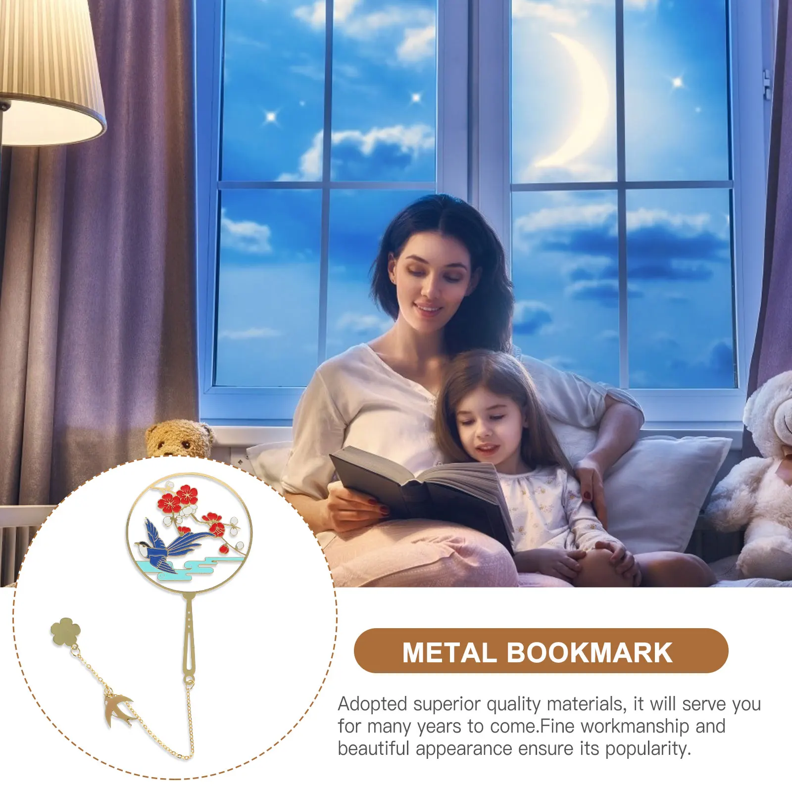 ヴィンテージメタルブックマーク中空デザイン学生への実用的なギフト軽量ポータブル読書アクセサリー学生用品