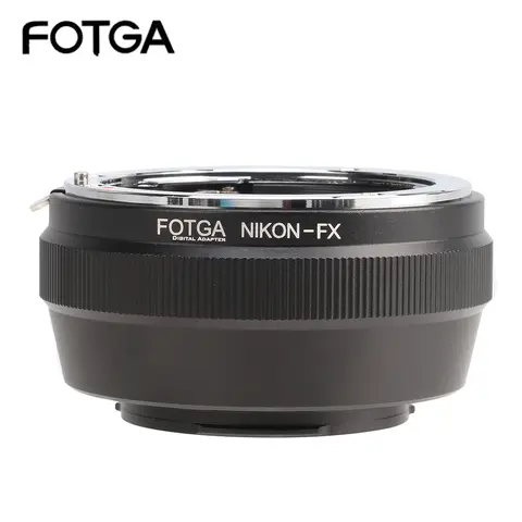 FOTGA Manual Focus Adapter Ring For Nikon AI F Lens to Fuji Fujifilm X Mount X-Pro1/2 X-T1 X-T2 X-T20 X100F X-A10 X-E1 X-E2 Ring