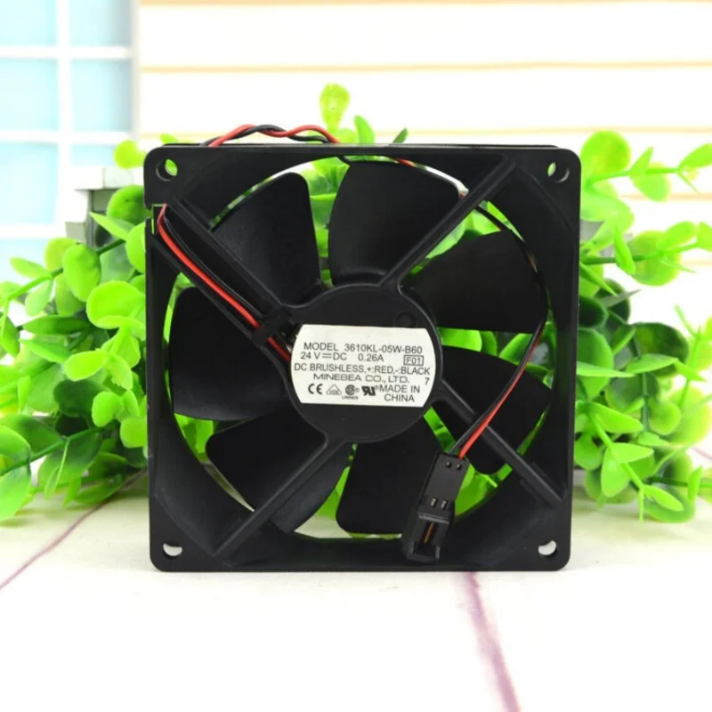 

Z 1pcs for NMB 3610KL-05W-B60 MODEL DC BRUSHLESS 9CM 24V 0.26A Cooling Fan 9025