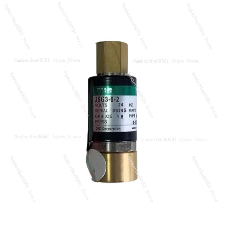 صمام الملف اللولبي DC 24V سلسلة USB3 1/2 "إلى 3" نماذج المنافذ: USB3-6 USG3-6 مع خيارات W D B E